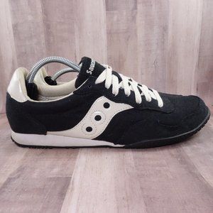 Saucony Sneakers Womens 9.5 Originals Bullet Black Jazz Casual Shoes Retro
